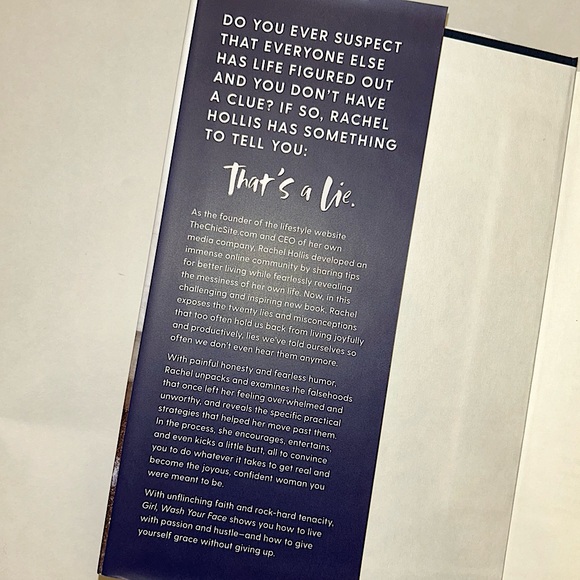 GIRL WASH YOUR FACE by Rachel Hollis 📚 Hardcover Book - Picture 7 of 8